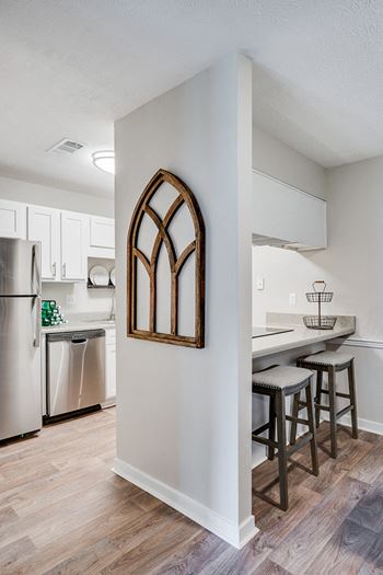 Kitchen with Barstool Seating